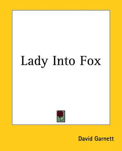 Cover image for Lady Into Fox