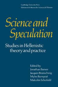 Cover image for Science and Speculation