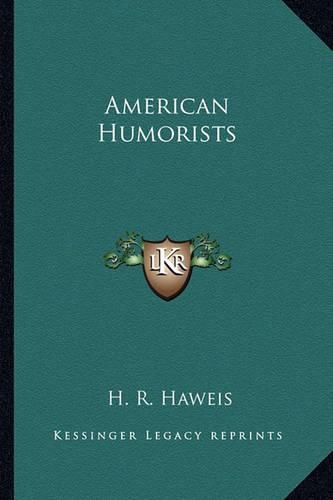 Cover image for American Humorists