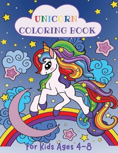 Cover image for Unicorn Coloring Book