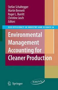 Cover image for Environmental Management Accounting for Cleaner Production