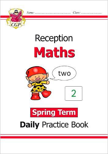 Cover image for Reception Maths Daily Practice Book: Spring Term