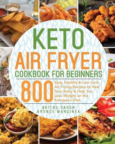 Cover image for Keto Air Fryer Cookbook for Beginners