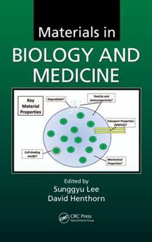 Cover image for Materials in Biology and Medicine