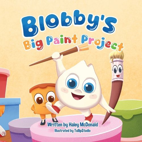 Cover image for Blobby's Big Paint Project