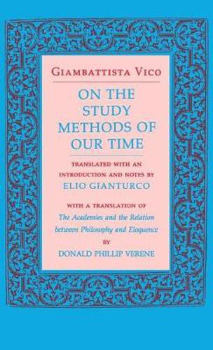 Cover image for On the Study Methods of Our Time
