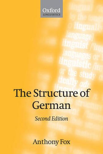 Cover image for The Structure of German