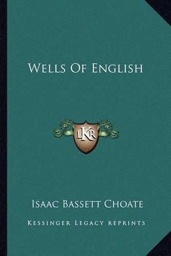 Cover image for Wells of English