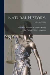 Cover image for Natural History.; v.115 no.7 (2006)