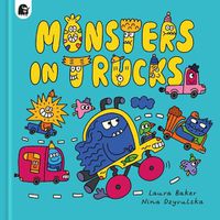 Cover image for Monsters in Trucks