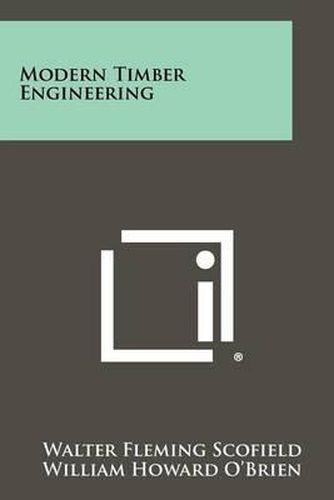 Cover image for Modern Timber Engineering