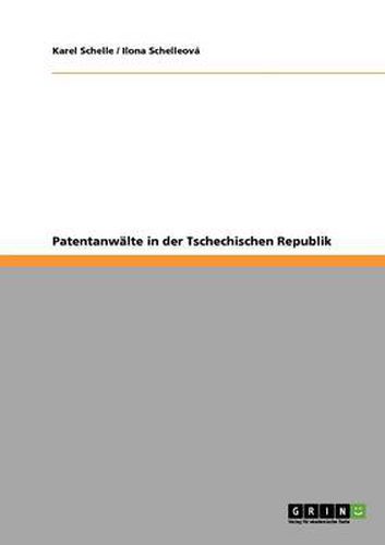 Cover image for Patentanwalte in der Tschechischen Republik