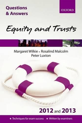 Cover image for Questions and Answers Equity and Trusts 2012 and 2013