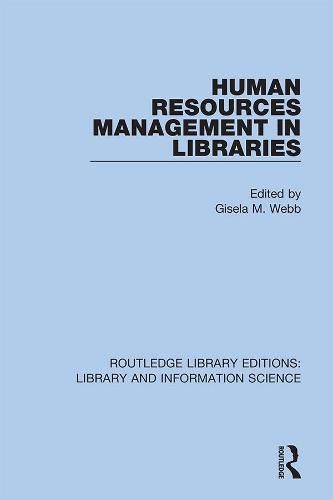 Cover image for Human Resources Management in Libraries