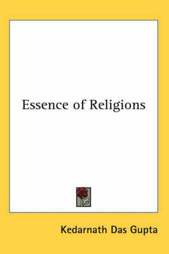 Cover image for Essence of Religions