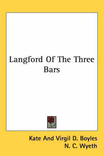 Cover image for Langford of the Three Bars