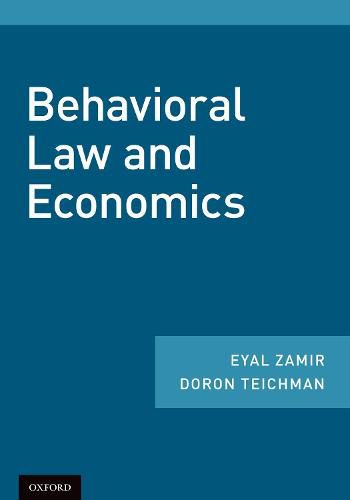 Cover image for Behavioral Law and Economics