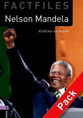 Cover image for Oxford Bookworms Library Factfiles: Level 4:: Nelson Mandela audio CD pack