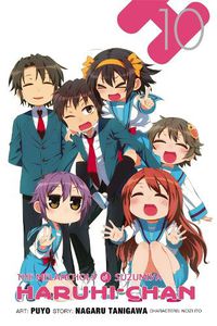 Cover image for The Melancholy of Suzumiya Haruhi-chan, Vol. 10