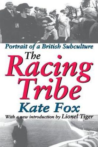 Cover image for Racing Tribe: Portrait of a British Subculture
