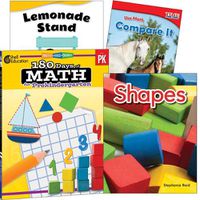 Cover image for Learn-At-Home: Explore Math Bundle Grade Pk: 4-Book Set