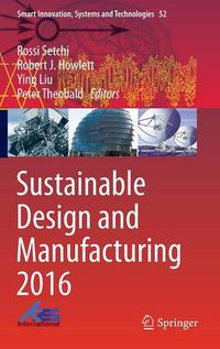 Cover image for Sustainable Design and Manufacturing 2016