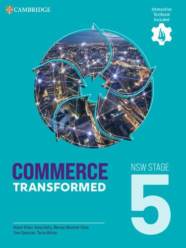 Cover image for Commerce Transformed NSW Stage 5