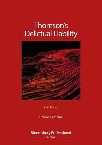 Cover image for Thomson's Delictual Liability