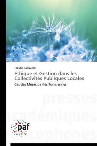 Cover image for Ethique Et Gestion Dans Les Collectivites Publiques Locales