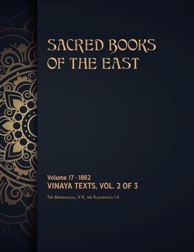 Cover image for Vinaya Texts: Volume 2 of 3