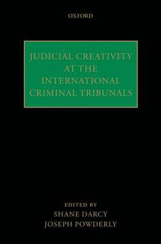 Cover image for Judicial Creativity at the International Criminal Tribunals