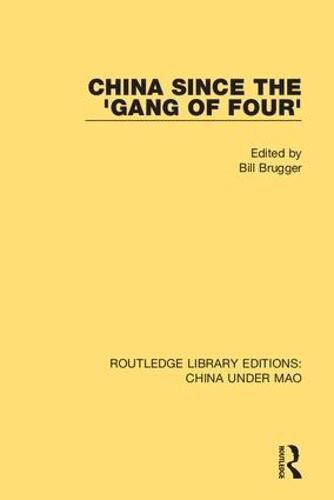 Cover image for China since the 'Gang of Four