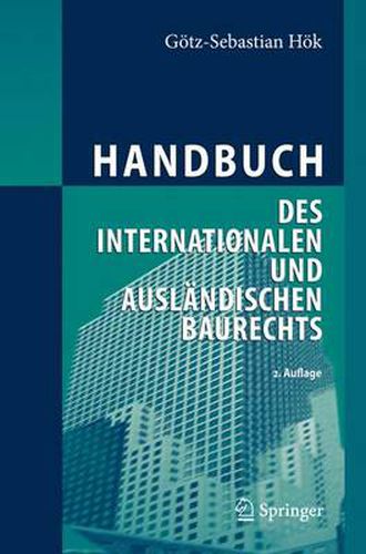 Cover image for Handbuch des internationalen und auslandischen Baurechts
