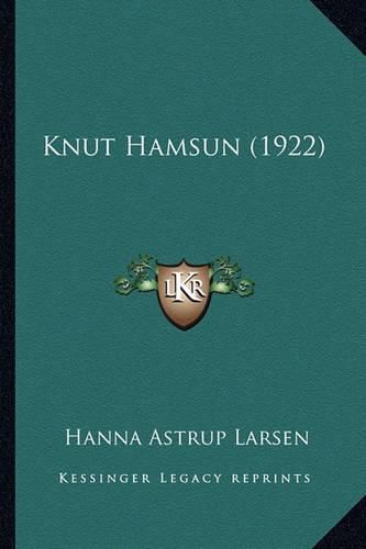 Knut Hamsun (1922)