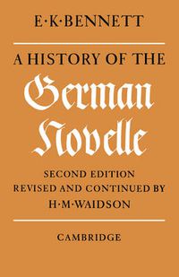 Cover image for A History of the German Novelle