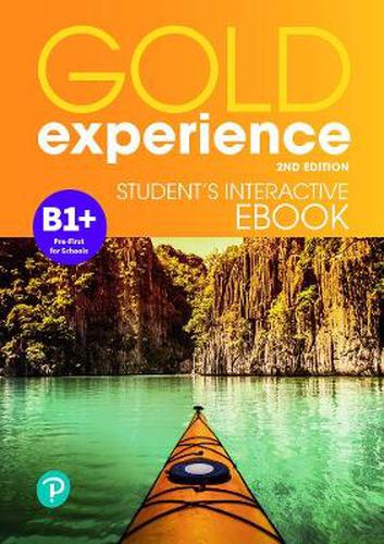 Cover image for Gold Experience 2nd Edition B1+ Student's eBook Online Access Code