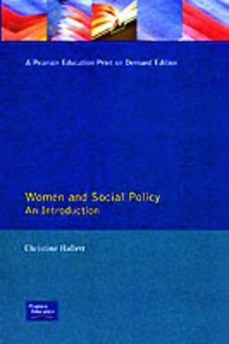 Cover image for Women And Social Policy: An introduction