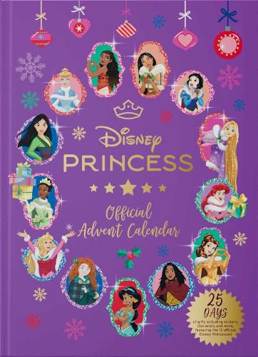 Cover image for Disney Princess: The Official Advent Calendar