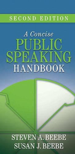 Concise Public Speaking Handbook Value Pack (Includes Videoworkshop for Public Speaking, Version 2.0: Student Learning Guide with CD-ROM & Myspeechkit Student Access )