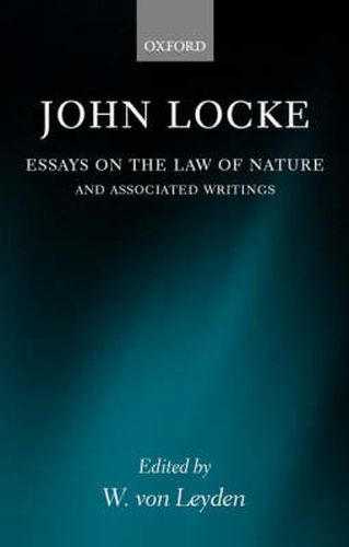 Cover image for Essays on the Law of Nature