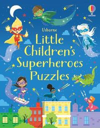 Cover image for Little Children's Superheroes Puzzles