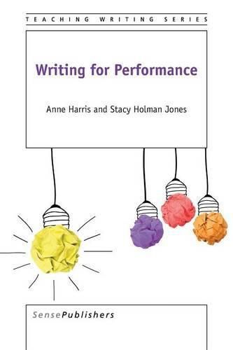 Cover image for Writing for Performance