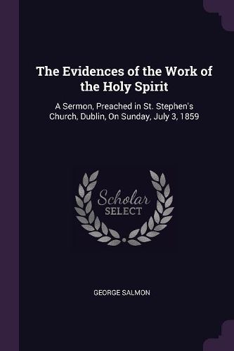 Cover image for The Evidences of the Work of the Holy Spirit