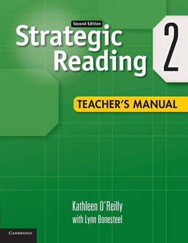 Cover image for Strategic Reading Level 2 Teacher's Manual