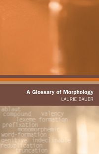 Cover image for A Glossary of Morphology