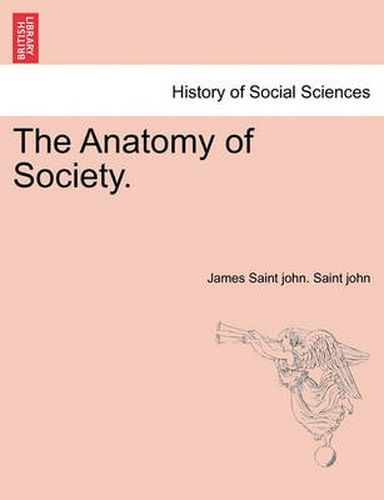 Cover image for The Anatomy of Society.