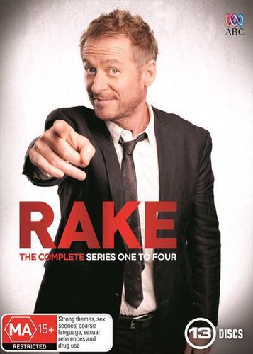 Cover image for Rake: Series 1-4 (DVD)
