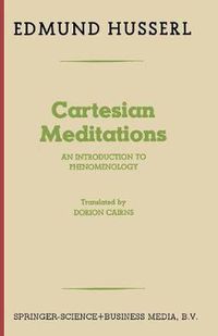Cover image for Cartesian Meditations: An Introduction to Phenomenology
