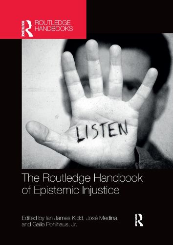 Cover image for The Routledge Handbook of Epistemic Injustice