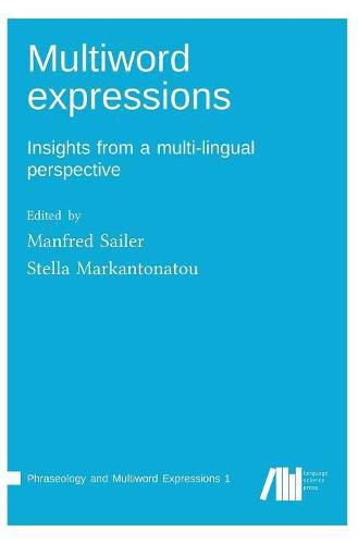 Cover image for Multiword expressions